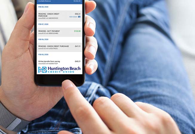 Using the HBCU mobile banking app